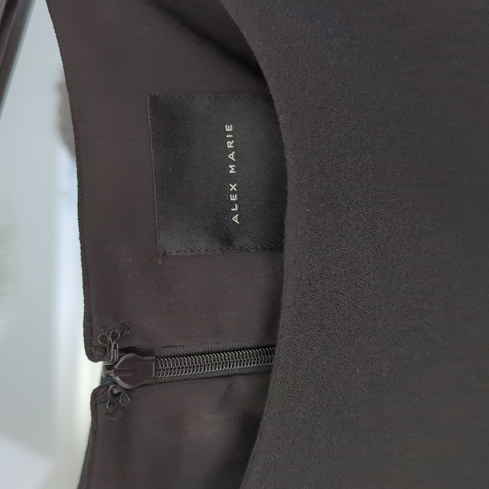 Alex Marie Black Dress - Picture 3 of 5